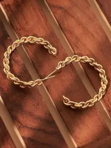 SALTY Rollin Gold-Plated Hoop Earrings