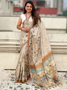 SGF11 Woven Design Pure Silk Saree