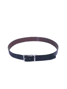 Calvadoss Men Leather Textured Reversible Belt