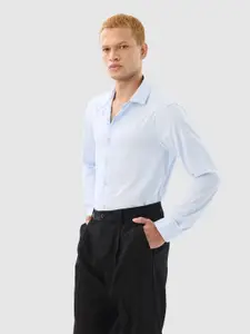 Snitch Men Classic Slim Fit Casual Shirt