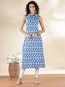 Anouk Women Ethnic Motifs Printed A-Line Kurta