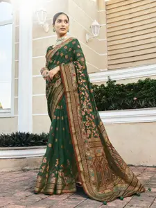 elora Woven Design Zari Banarasi Saree