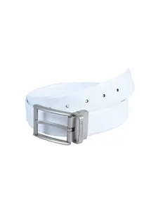 Calvadoss Men Leather Reversible Formal Belt