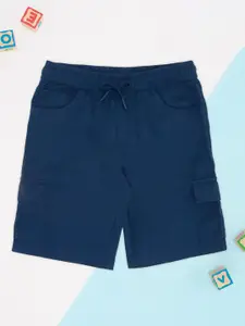 Pantaloons Junior Boys Regular Fit Pure Cotton Cargo Shorts