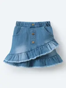 Mark & Mia Girls Frill Detailing A-Line Maxi Skirt