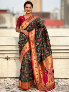 SGF11 Woven Design Pure Silk Kanjeevaram Saree