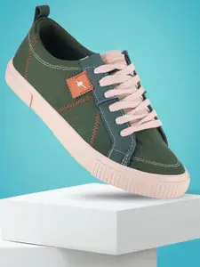 Sparx Men Round Toe Lace-Ups Canvas