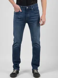 Numero Uno Men Slim Fit Mid-Rise Light Fade Stretchable Jeans