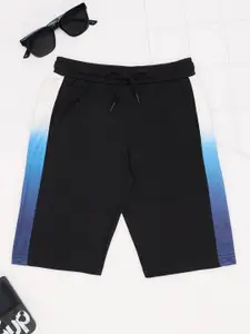 Pantaloons Junior Boy's Printed Mid-Rise Sports Shorts