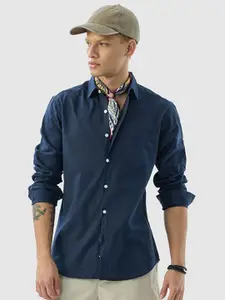 Snitch Men Classic Slim Fit Casual Shirt