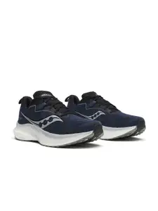 saucony Men Tempus 2 Pwrrun Pb Navy/Black UK 6 Non-Marking  Running Shoes