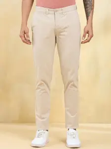 Fabindia Men Slim Fit Trousers