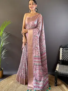 SGF11 Woven Design Zari Pure Silk Kanjeevaram Saree