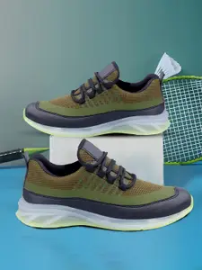 Bxxy Men Mesh Running Non-Marking Lace-up Shoes