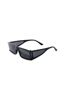 MARLIT Men Rectangle Sunglasses with UV Protected Lens DG-BLACK