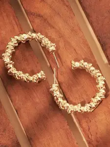 SALTY Stainless Steel Auric Grins Hoop Earrings