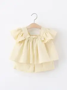 StyleCast x Revolte Girls Short Sleeves Top With Shorts