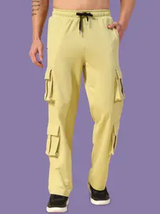 Mast & Harbour Men Straight-Fit Mid-Rise Cargo Pant