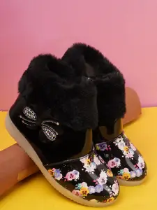 BAESD Girls Embellished LED Light Boots