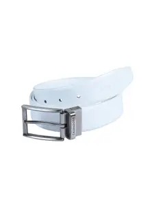 Calvadoss Men Leather Reversible Formal Belt