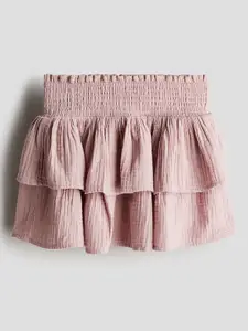 H&M Tiered Muslin Skirt