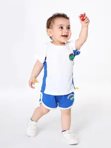 StyleCast x Revolte Boys Printed Short Sleeves T-shirt With Shorts