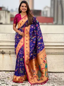 SGF11 Woven Design Zari Kanjeevaram Saree