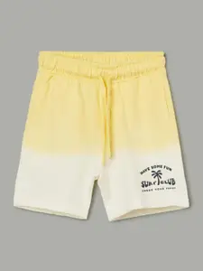 Fame Forever by Lifestyle Boy's Ombre Printed Cotton Shorts