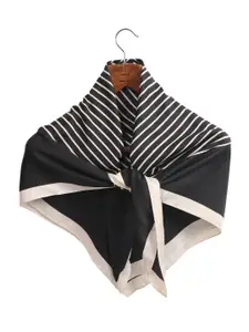 Beau Design Women Striped Satin Scarf