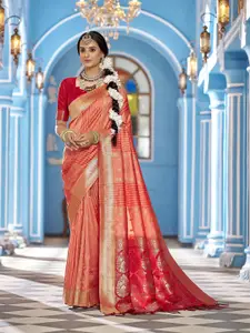 elora Woven Design Zari Banarasi Saree