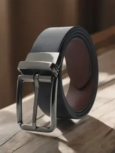 Provogue Men Textured Leather Reversible  Belt