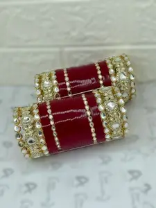 T4 JEWELS Set Of 64 EmbellishedBridalChuda