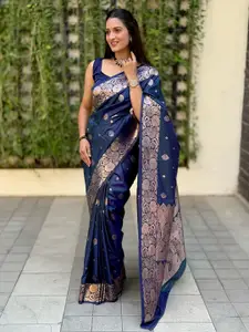 SGF11 Ethnic Motifs Zari Pure Silk Kanjeevaram Saree