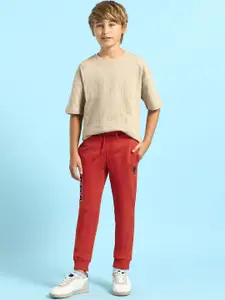 U.S. Polo Assn. Kids Infant Boys Pure Cotton Joggers