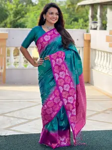 SGF11 Woven Design Zari Pure Silk Kanjeevaram Saree