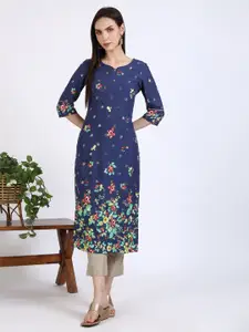 AURELIA Women Floral Printed Kurta