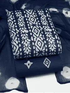 Sun Fashion And Lifestyle Ethnic Motifs Printed Unstitched Dress Material