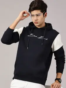 BLACK BUCK Men Printed Hooded Sweatshirt