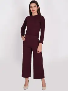 ORIEX THE ORIGINAL FASHION Round Neck Top & Trouser Co-Ord Set