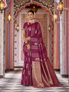 elora Woven Design Zari Banarasi Saree