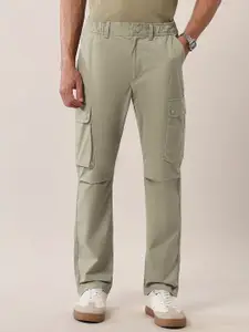 U.S. Polo Assn. Denim Co. Men Regular Fit Cargos Trousers