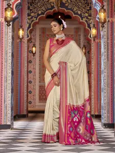 elora Woven Design Zari Banarasi Saree