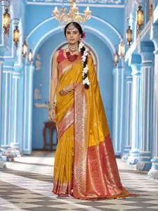 elora Woven Design Zari Banarasi Saree