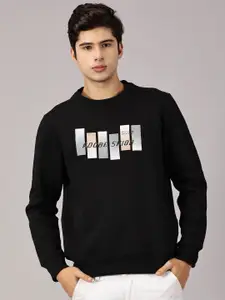 BLACK BUCK Men Printed Sweatshirt