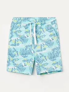 Fame Forever by Lifestyle Boys Graphic Printed Pure Cotton Regular Shorts