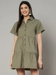 Amagyaa Fit & Flare Mini Dress