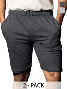 Moda Rapido Men Pack Of 2 Regular Fit Shorts