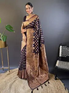 SGF11 Woven Design Zari Pure Silk Designer Kanjeevaram Saree