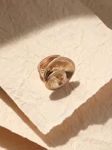 DressBerry Gold-Plated Finger Ring