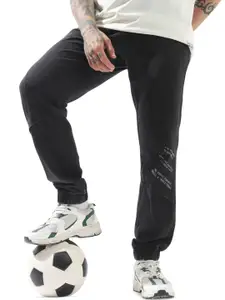 Hubberholme Men Comfort Straight Fit Mid-Rise Jeans Jogger